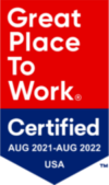 A banner image of Cardinal Strategies being a Great Place to work in 2022