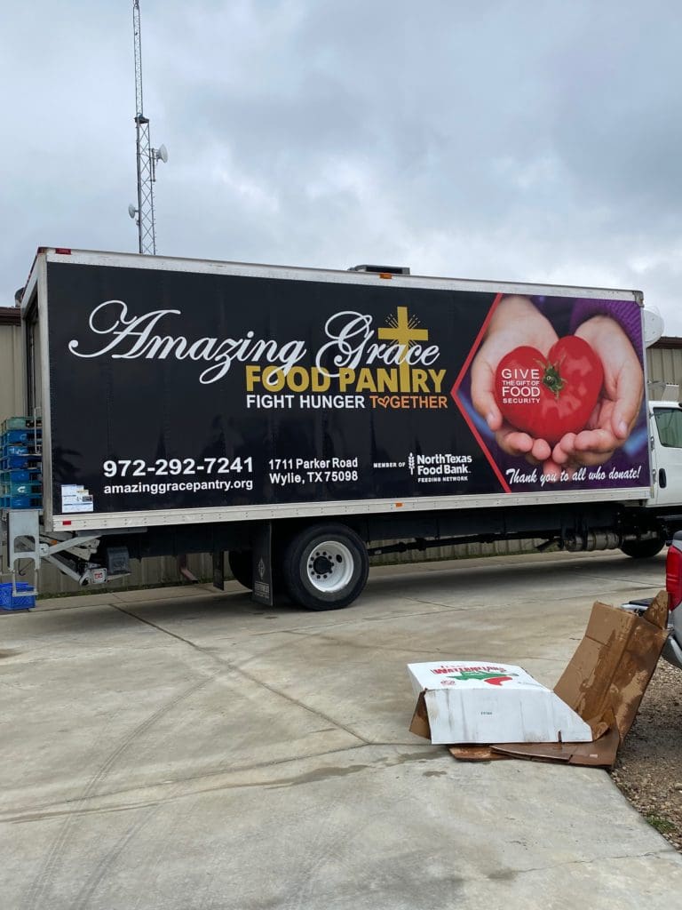 Amazing Grace Food Pantry Truck