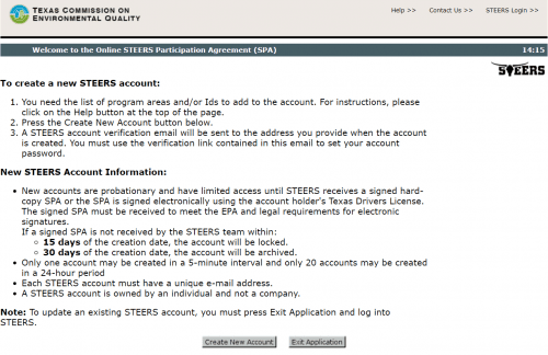 A screenshot of the STEERS step 2 process.