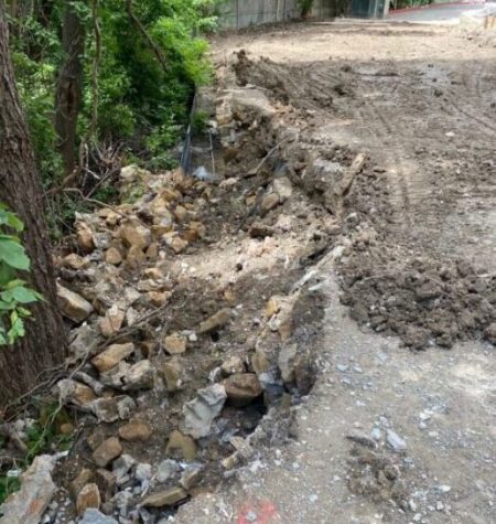 A Cardinal Strategies project of a failed retaining wall